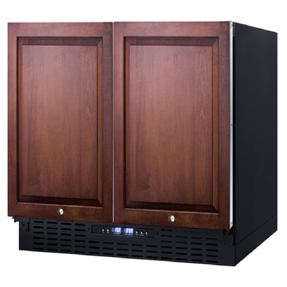 Summit FFRF36IF Refrigerator-Freezer Single Compressor Built-in Or Freestanding