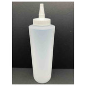 Buccaneer Container Corp 2012016010 (Buccaneer) Squeeze Bottles 16 Oz. Natural HDPE