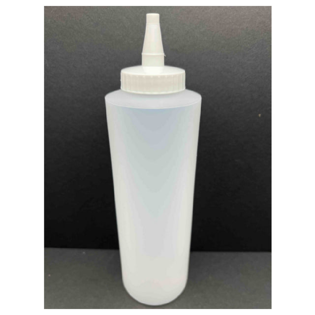 Buccaneer Container Corp 2012016010 (Buccaneer) Squeeze Bottles 16 Oz. Natural HDPE
