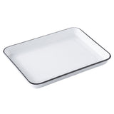 TableCraft Products 12161 - Canteen Collection Serving Tray, 16" X 11.5" X 1.5" Rectangular