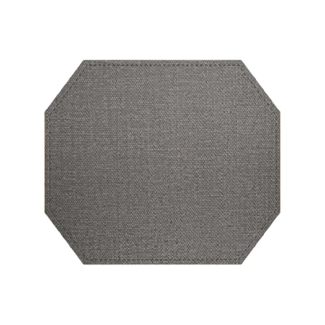 Risch TABLEMATOCT-MILAN 15X13 Milan Simulated Woven Vinyl Table Mat (specify Color)