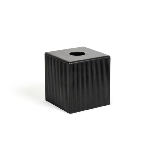 FOH RTB039BKR11 Tissue Cover Square Onyx Resin