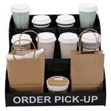Dispense-Rite MOPU-3B - Order Pick-Up Display Stand, Countertop, 12"H X 16-1/2"W X 14"D