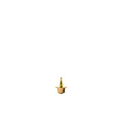 Hospitality Brands HB96068-006 Hospitality Brands Dash Top Gold Pourer (6 Each Per Case)