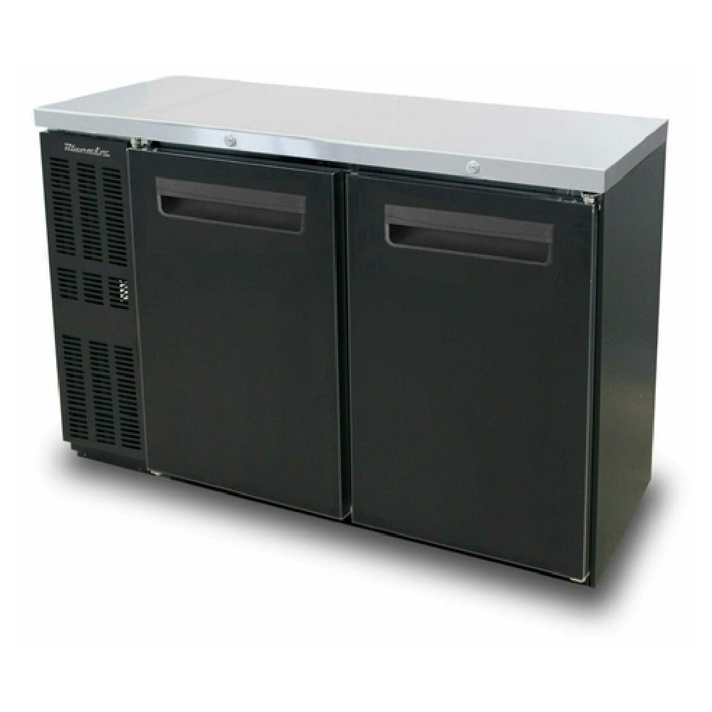 Blue Air BNB-48BT-HC - Back Bar Cooler, Two-section, Shallow Depth