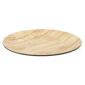 Bon Chef 53975BLK-BAMBOO Dinner Plate 10-3/4" Dia. Round