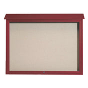 Aarco PLD4052T-7 Message Center 52"W X 40"H Wall Mounted