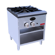 Royal Range Of California SSPR-220_LP Delux Series Stock Pot Range (2) Three Ring Burner (2 Center Rings Rated At 50000 BTU With Control Outer Ring Rated At 50000 BTU With Control)