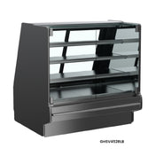 Structural Concepts GHSV1252RLB Fusion® Refrigerated Service Case 148-1/2"W X 42-3/4"D X 51-3/4"H