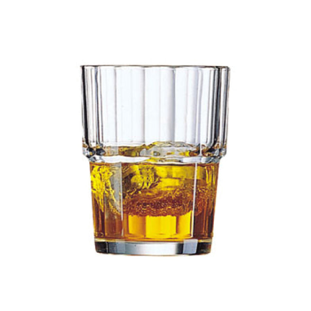 Arc Cardinal V7462 Arcoroc Norvege Rocks 6.5 Oz Soda Lime Glass