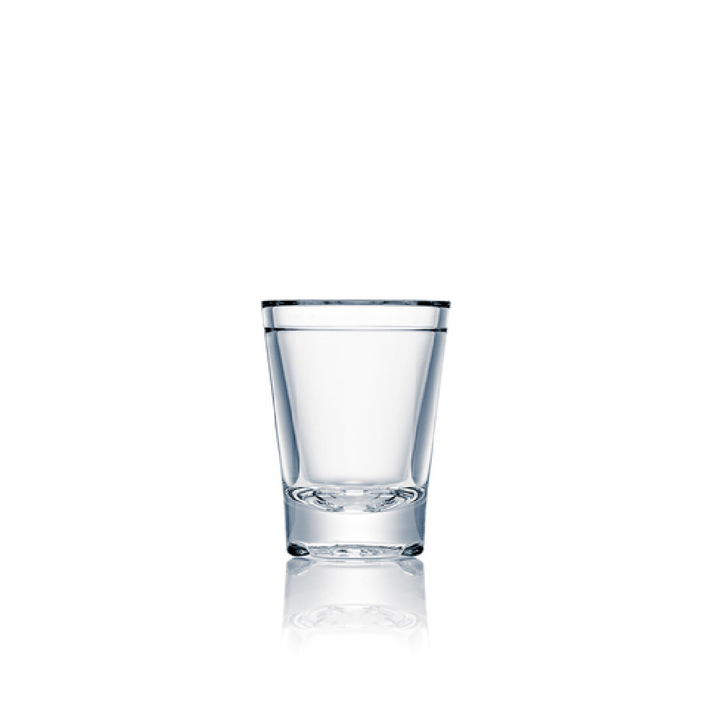 Steelite N531703 Strahl® Design Shot Glass 1-3/4 Oz. (H 2-3/8" M 1-7/8" T 1-3/4" B 1-3/8") Shatter Proof