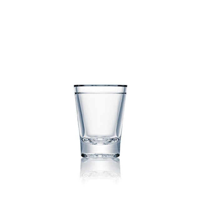 Steelite N531703 Strahl® Design Shot Glass 1-3/4 Oz. (H 2-3/8" M 1-7/8" T 1-3/4" B 1-3/8") Shatter Proof