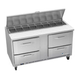 Victory VSPD60HC-16-4 UltraSpec™ Series Sandwich Prep Table Powered By V-Core™