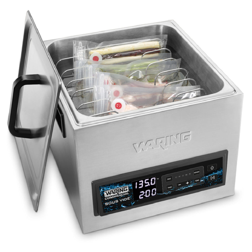Waring WSV16 - Sous Vide Circulating Water Bath, 16-liter (4.2 Gallon) Capacity, 95­° - 194°F Temperature Range