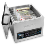 Waring WSV16 - Sous Vide Circulating Water Bath, 16-liter (4.2 Gallon) Capacity, 95­° - 194°F Temperature Range