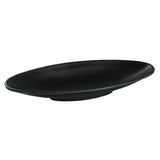 Yanco BP-4112 Black Pearl Boat Plate 12"L X 4-1/2"W X 2"H Deep