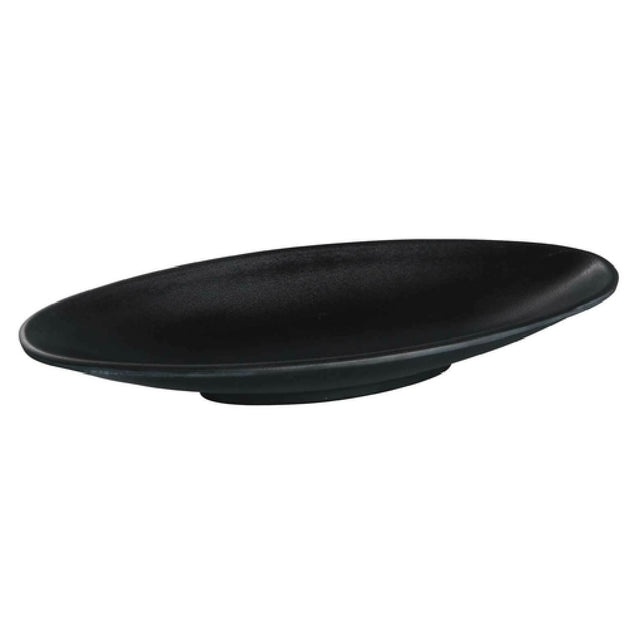 Yanco BP-4112 Black Pearl Boat Plate 12"L X 4-1/2"W X 2"H Deep