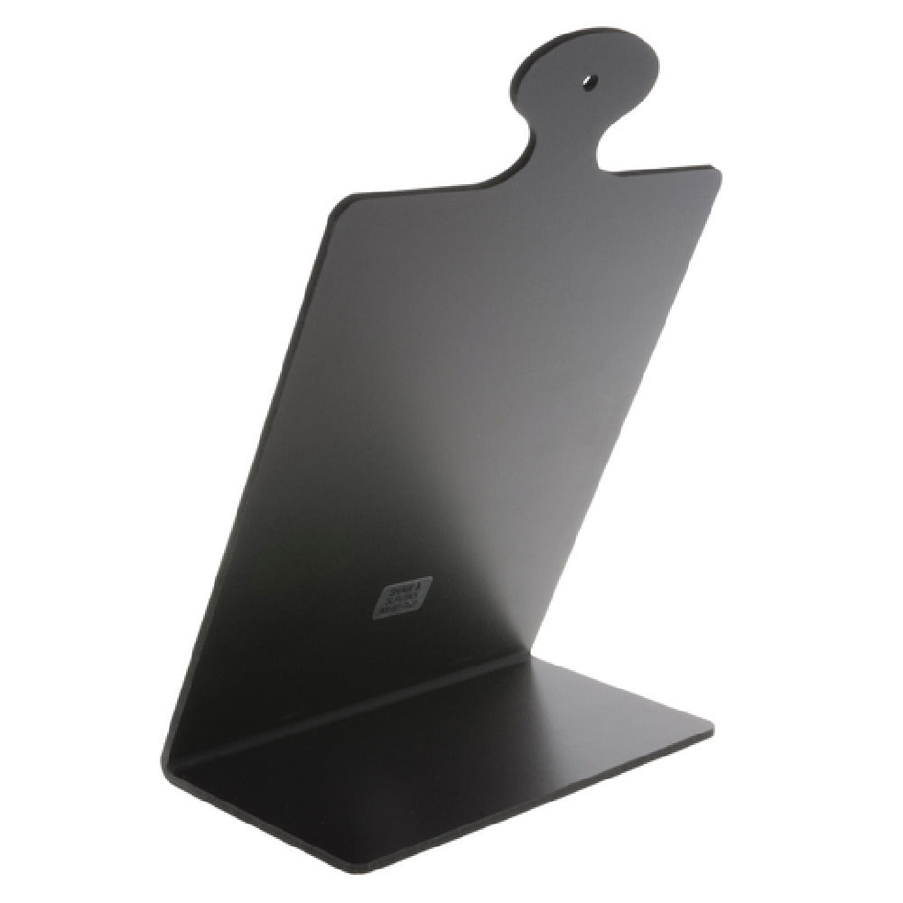 Hubert 28023 - Expressly HUBERT® Dark Ash Countertop Cutting Board 1 Pocket Menu Board - 11"L X 6 1/8"W X 16 3/4"H