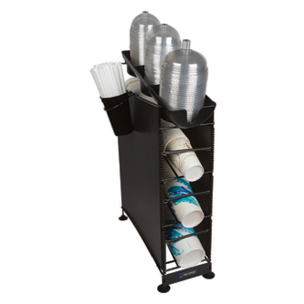 Carlisle C8504WFD San Jamar Wireworks™ Cup & Lid Organizer 6-3/8"W X 18-1/4"D X 24-3/8"H