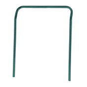 Quantum UH24P U-Handle 24"W X 31-1/2"H Green Epoxy Antimicrobial Finish