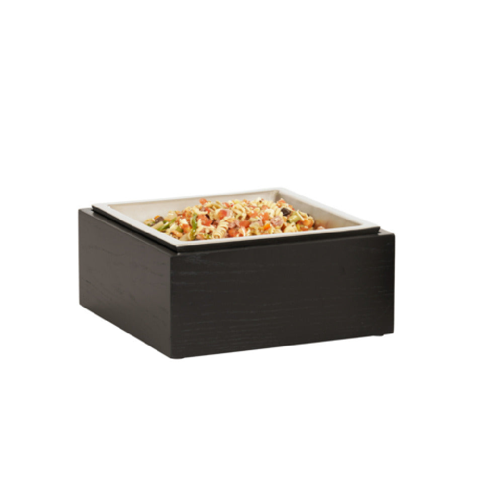 Cal Mil 3367-87 Cinderwood Cold Concept 12"W X 12"D X 4.5"H (cold Bowls & Plates Sold Separately)