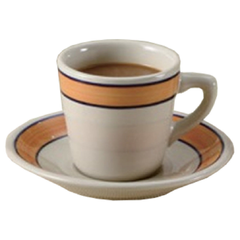 Yanco PR-1Y Porto Rico Cup 7 Oz. 2-2/5" Dia. X 3-3/8"H