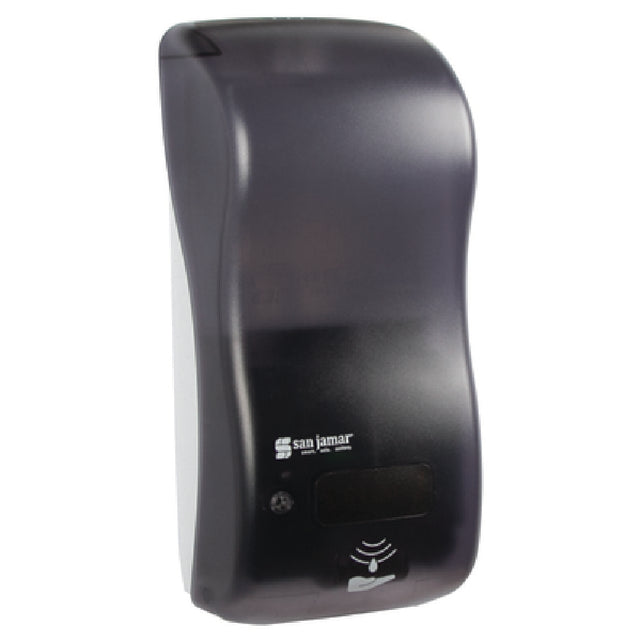 San Jamar SH900TBK Rely™ Hybrid Soap Dispenser 5-1/2"W X 4"D X 12"H 900 ML Capacity