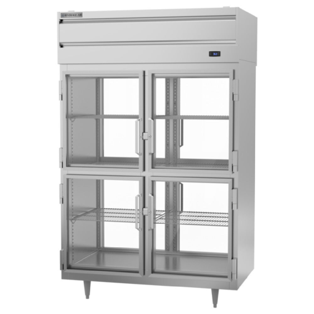 Beverage Air PRD2HC-1BHG P-Series Refrigerator Pass-Thru Two-section