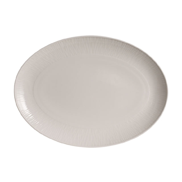 Steelite 4422RF047 Oval Coupe Platter 12.5" X 9.0"Lucia Folio