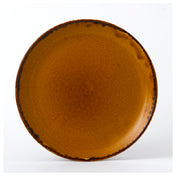Arc Cardinal HB288 Dudson Harvest Brown Coupe Plate (D:11.25'') Vitrified Ceramic