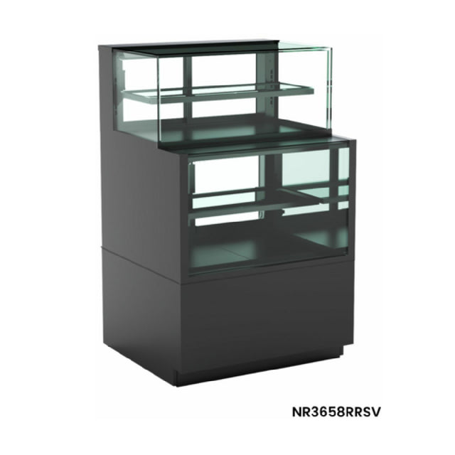 Structural Concepts NR3658RRSV Reveal® Convertible Service Above Refrigerated Service Case