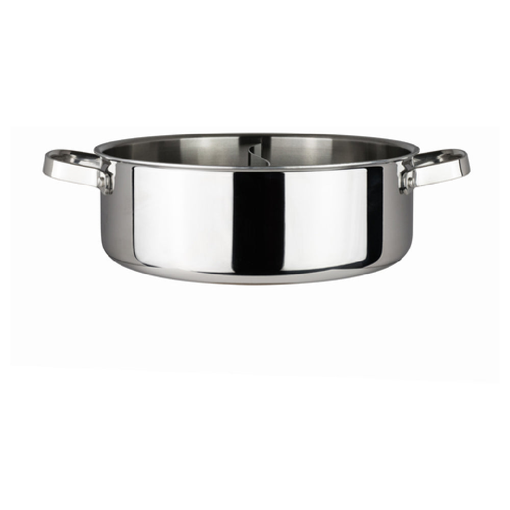 Steelite 7347MW124 Divided Handled Pot Large 1.0 Gal 13.75" X 10.875" X 3.625"