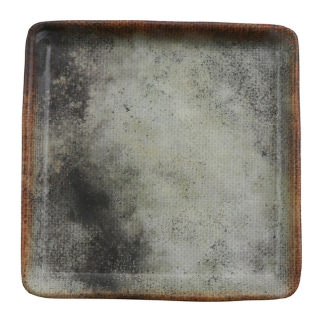 GET Enterprises 20030-WVN Savor Square Plate 4" X 4"" Melamine