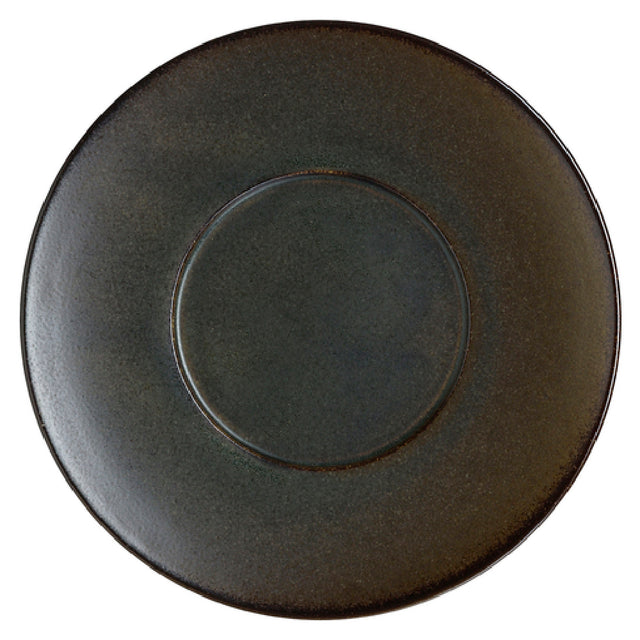 Steelite 6413MY001 Rimmed Plate 6.0"Wabi Sabi Slate