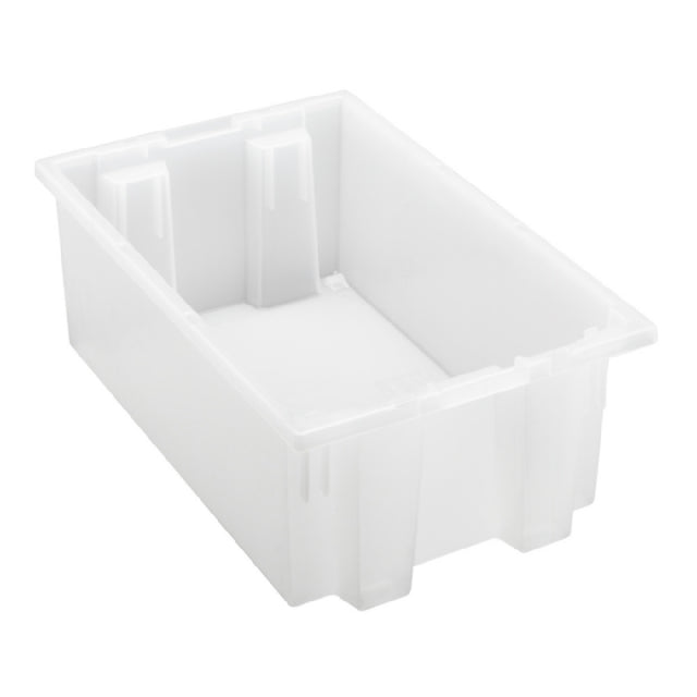 Quantum SNT180CLCS - Stack And Nest Tote, 18"W X 11"D X 6"H, Heavy Duty