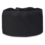 KNG 3046BLK Kng Chef Beanie Hat Black Mesh Top