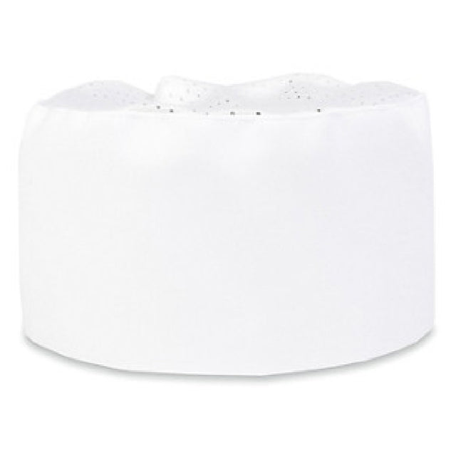 KNG 3046WHT Kng Chef Beanie Hat White Mesh Top