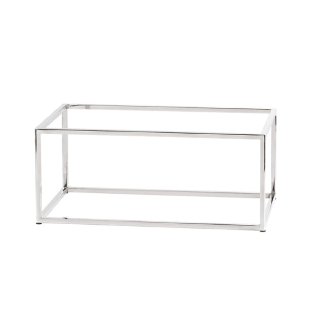 Cal-Mil 23854-3-49 Riser 12"W X 20"D X 3"H Chrome Plated