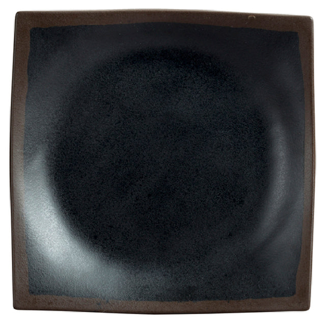 Steelite 7199TM023 Square Plate 9.25" X 9.25" Greystone