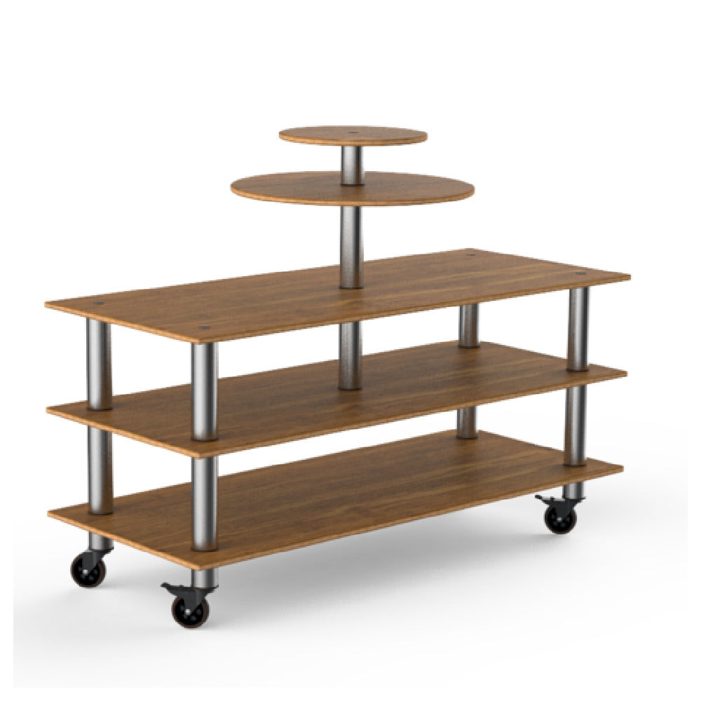 Steelite MGCMLB12BSXW - Multi Purpose Display Station, 75.0" X 29.5" X 53.5", Modular