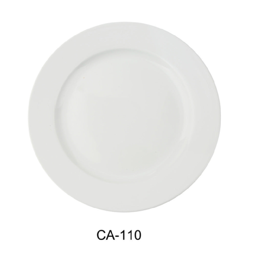 Yanco CA-110 Cambria Dinner Plate 10-1/2" Dia. X 1"H Round