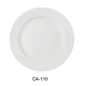 Yanco CA-110 Cambria Dinner Plate 10-1/2" Dia. X 1"H Round