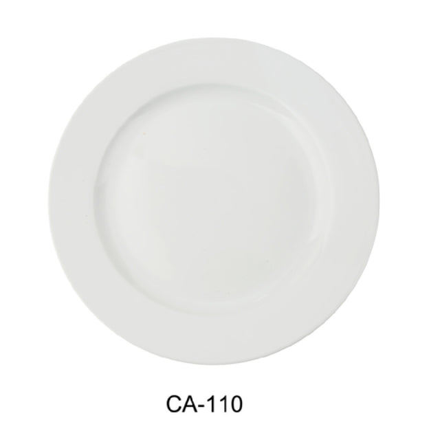 Yanco CA-110 Cambria Dinner Plate 10-1/2" Dia. X 1"H Round