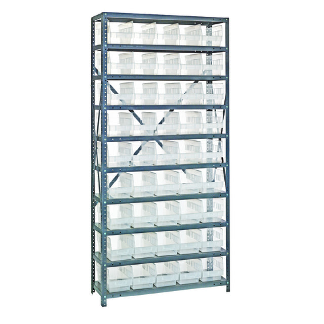 Quantum 1875-204CL Shelving Unit 18"D X 36"L X 75"H Heavy Duty