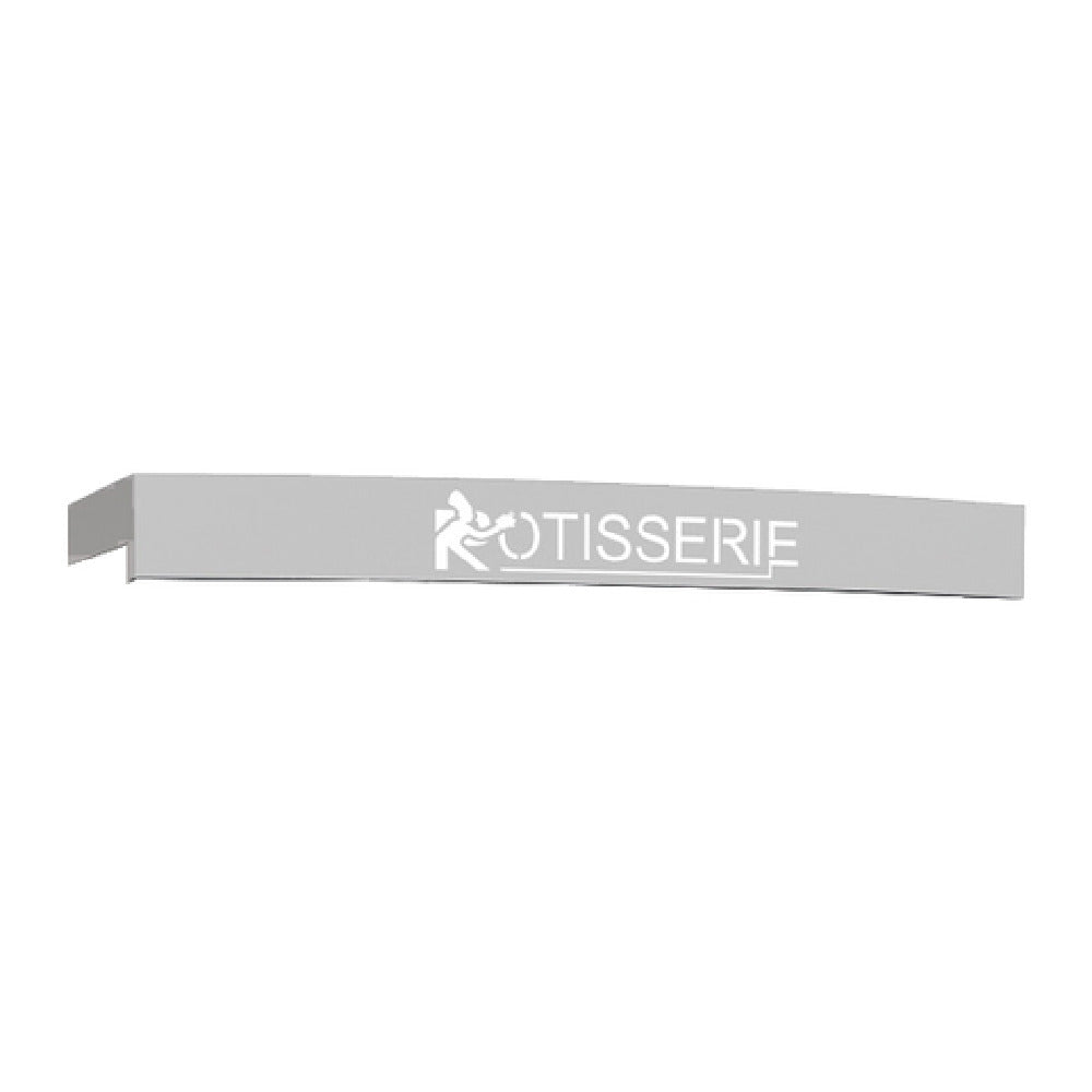 Rotisol 1600BDI Roof With Illuminated "Rotisserie" Sign (or Custom Lettering Or Logo For Additional Charge)