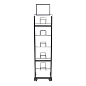 Hubert 84052 - Cookie Display Stand, 15.9"W X 16.5"D X 67"H, Mobile