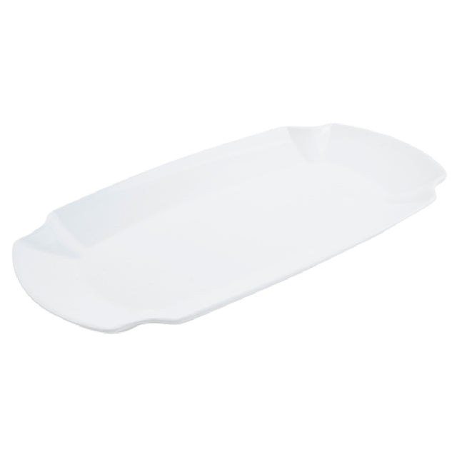 Bon Chef 70052TERRA Futura Platter 13-7/8" X 26" Aluminum With Sandstone