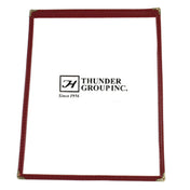 Thunder Group PLMENU-1MA Menu Cover 8-1/2" X 11" Single Pocket