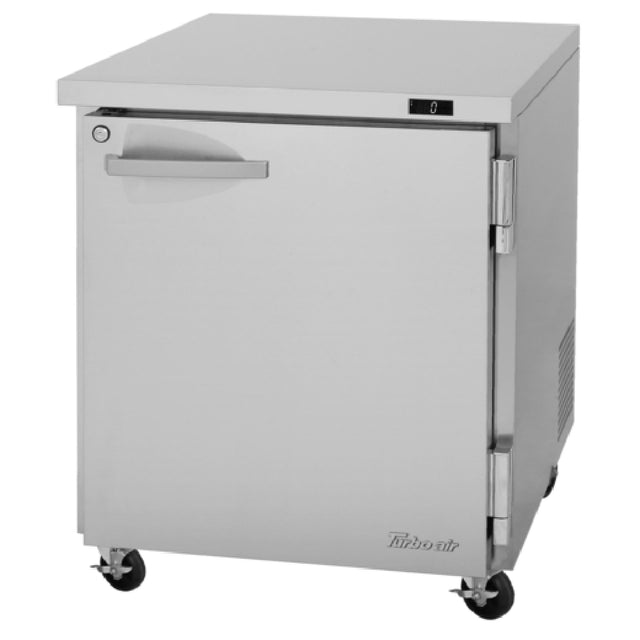 Turbo Air PUF-28-N(-L) PRO Series Undercounter Freezer One-section 6.8 Cu. Ft. .capacity