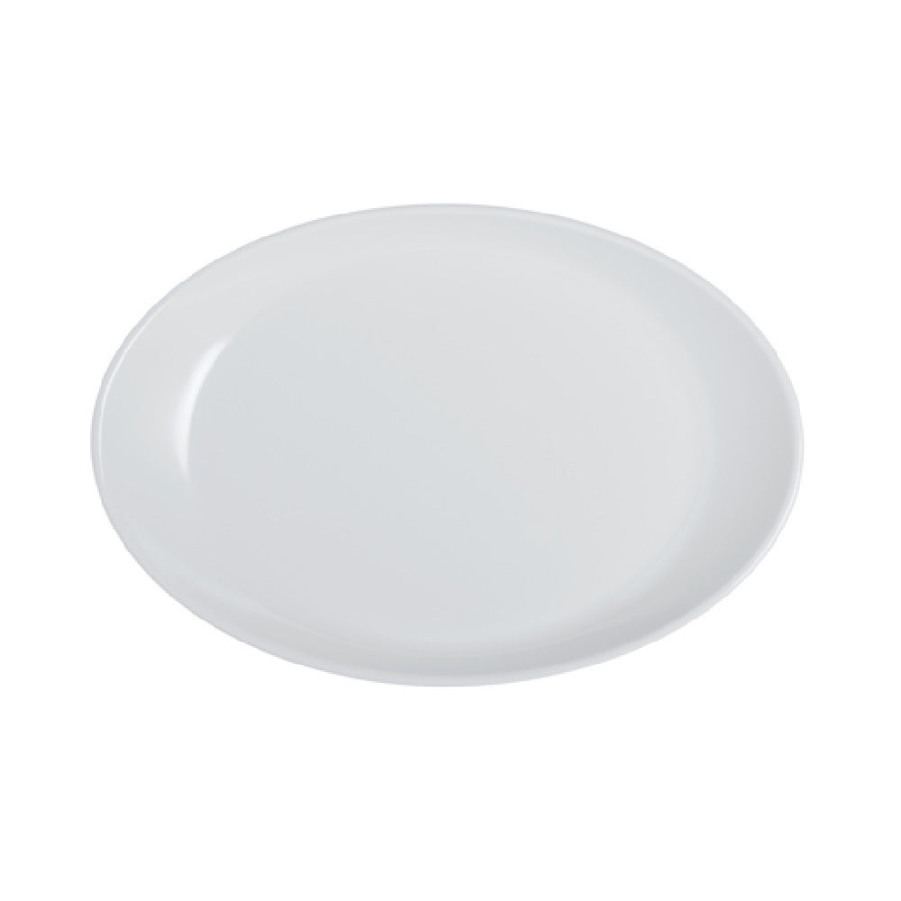 Steelite 7075MM319 Oval Winged Coupe Platter 10.875" X 7.5" X 1.375" Improv